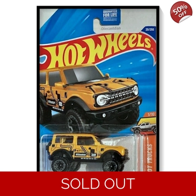 2025 Hot Wheels Mainline '21 Ford Bronco #20/#250